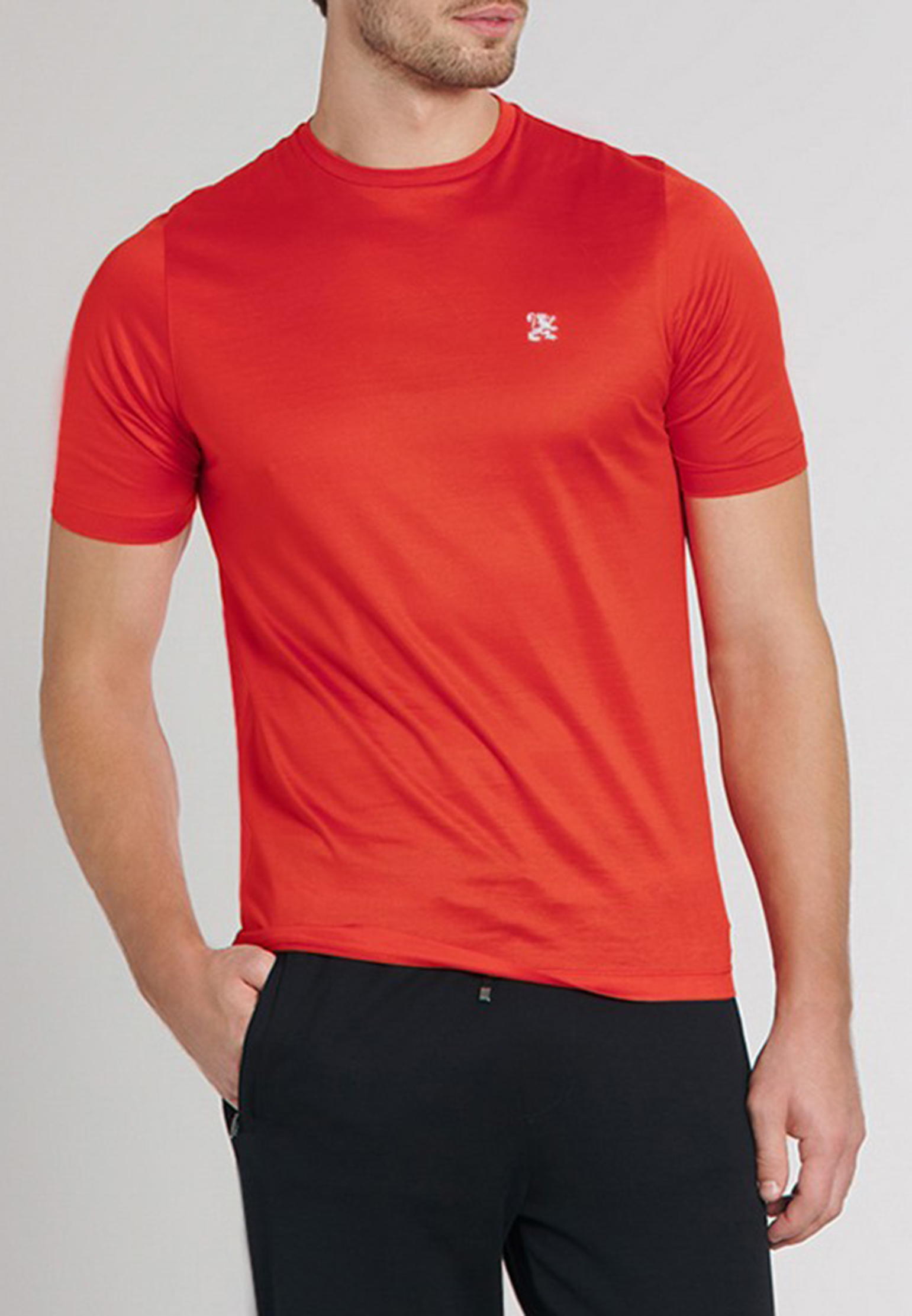 мужская футболка zilli, красная