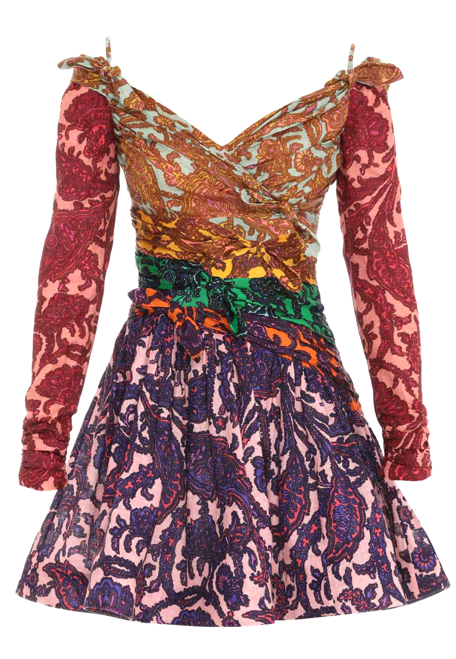 женское коктейльные платье zimmermann, разноцветное