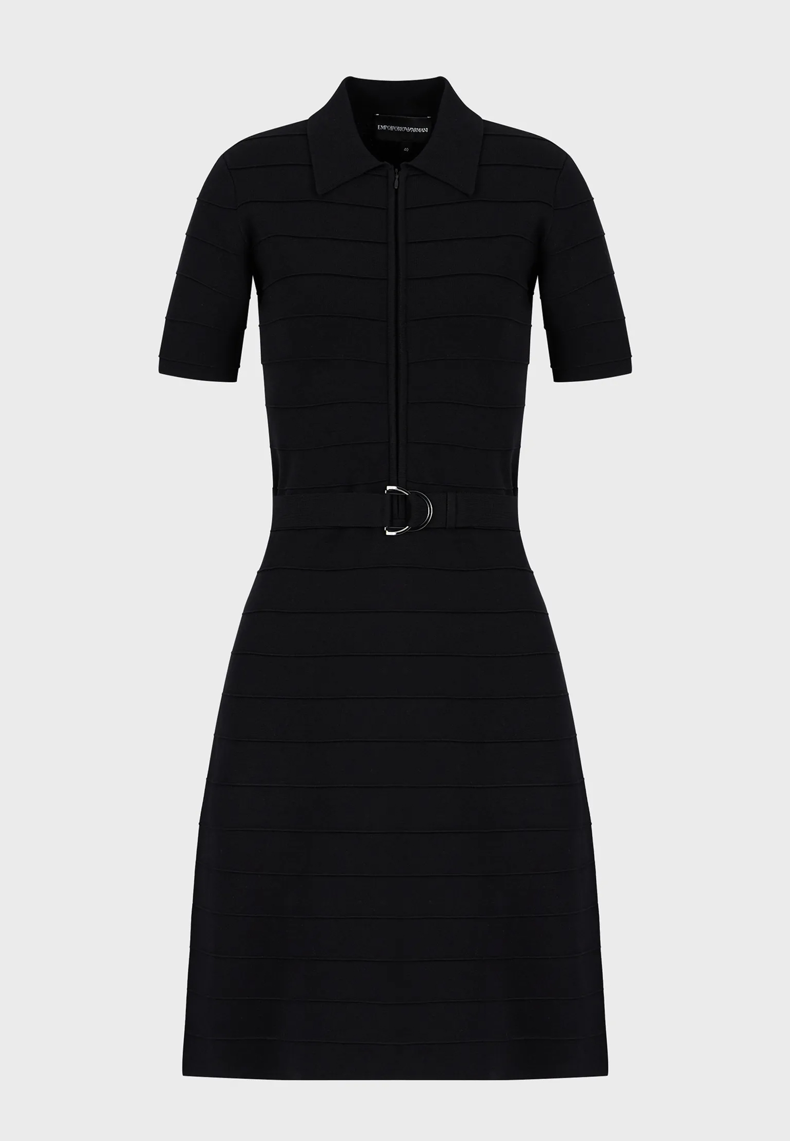 женское платье для офиса emporio armani, черное