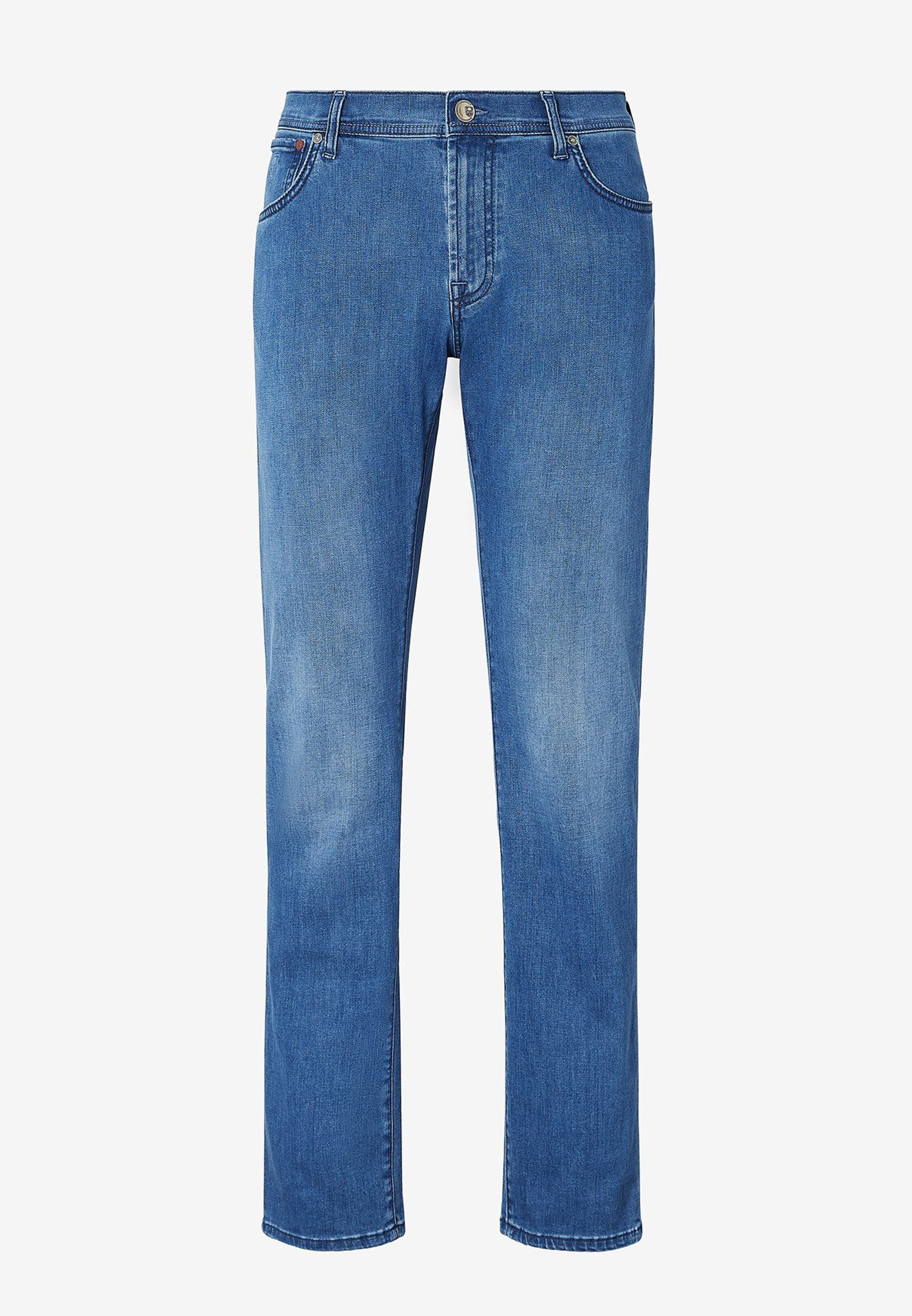 мужские прямые джинсы corneliani, голубые