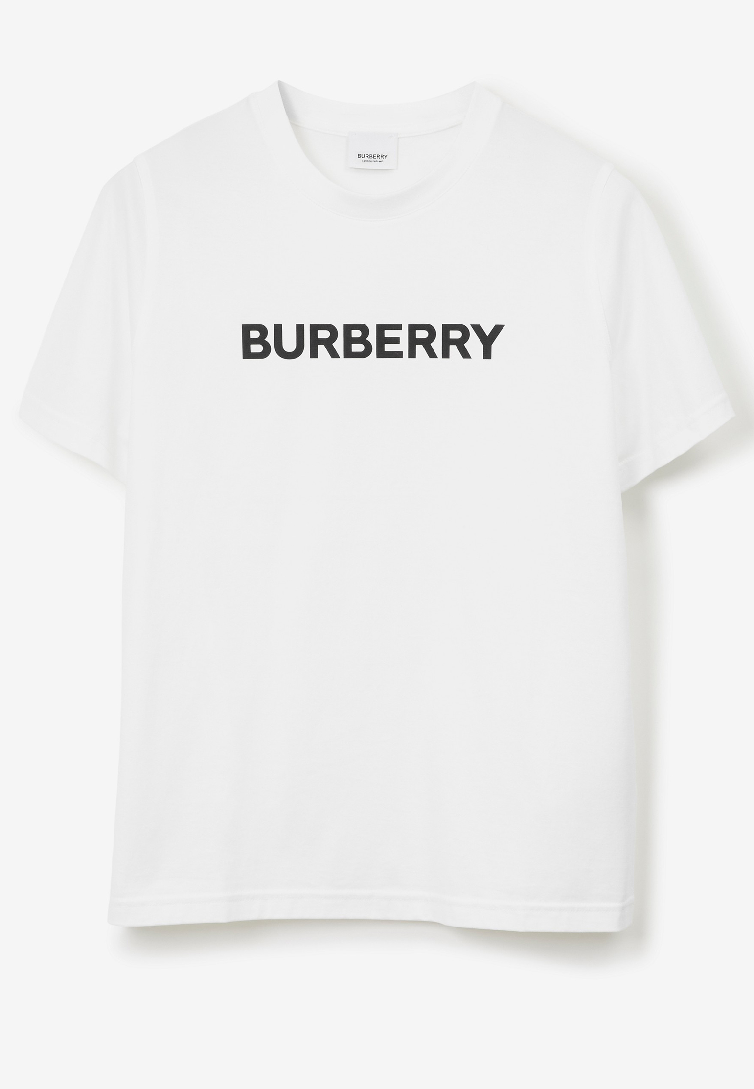женская футболка burberry, белая