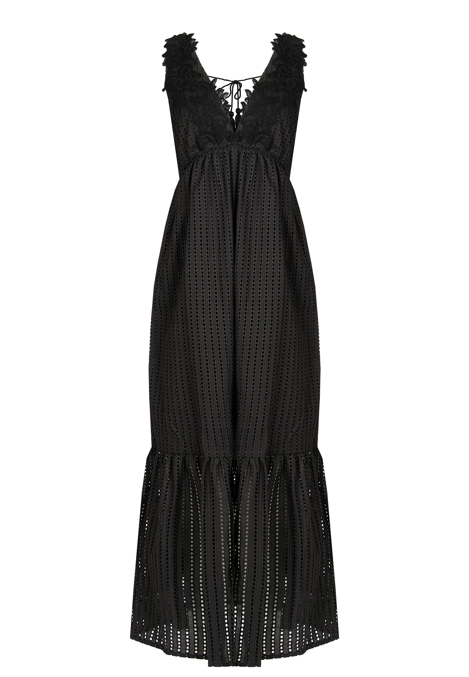 женское платье ermanno firenze, черное