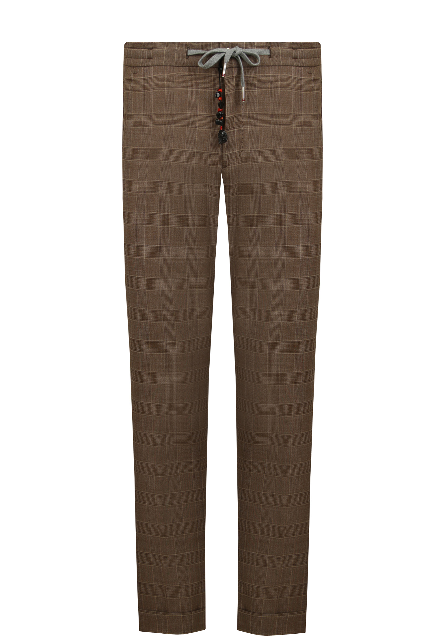 мужские брюки marco pescarolo, коричневые