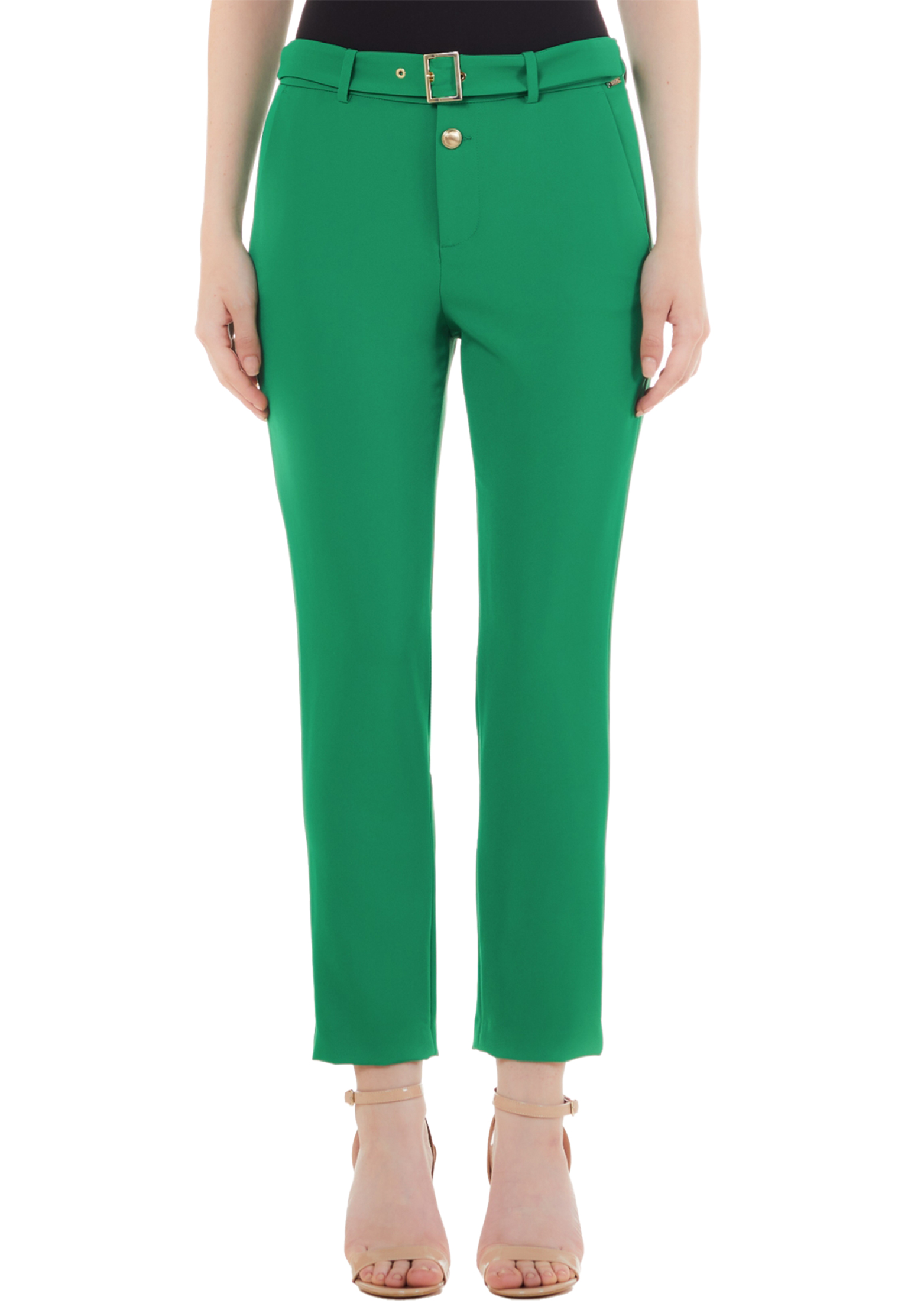 женские брюки liu jo, зеленые