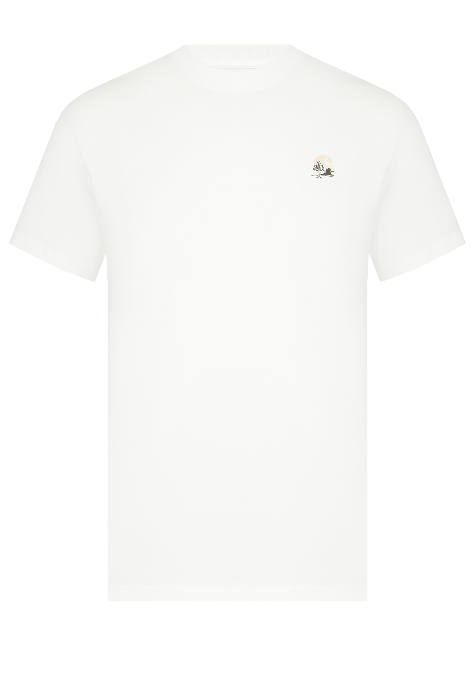 мужская футболка carhartt wip, белая