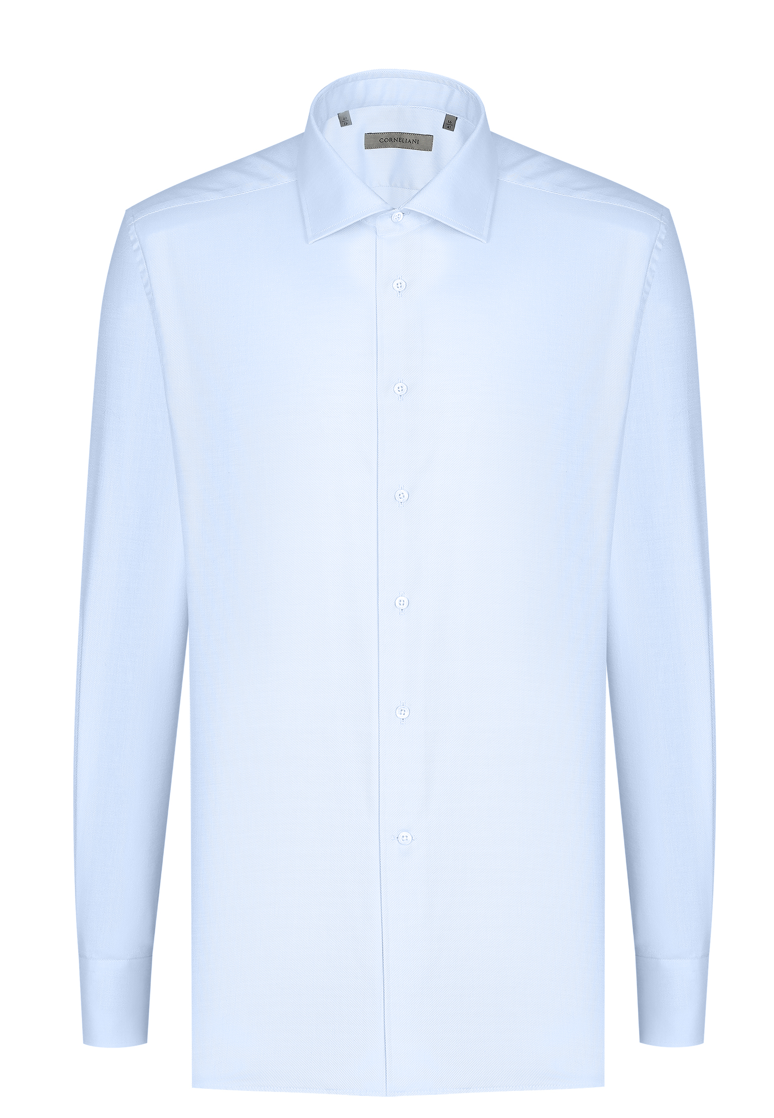 мужская рубашка corneliani, синяя