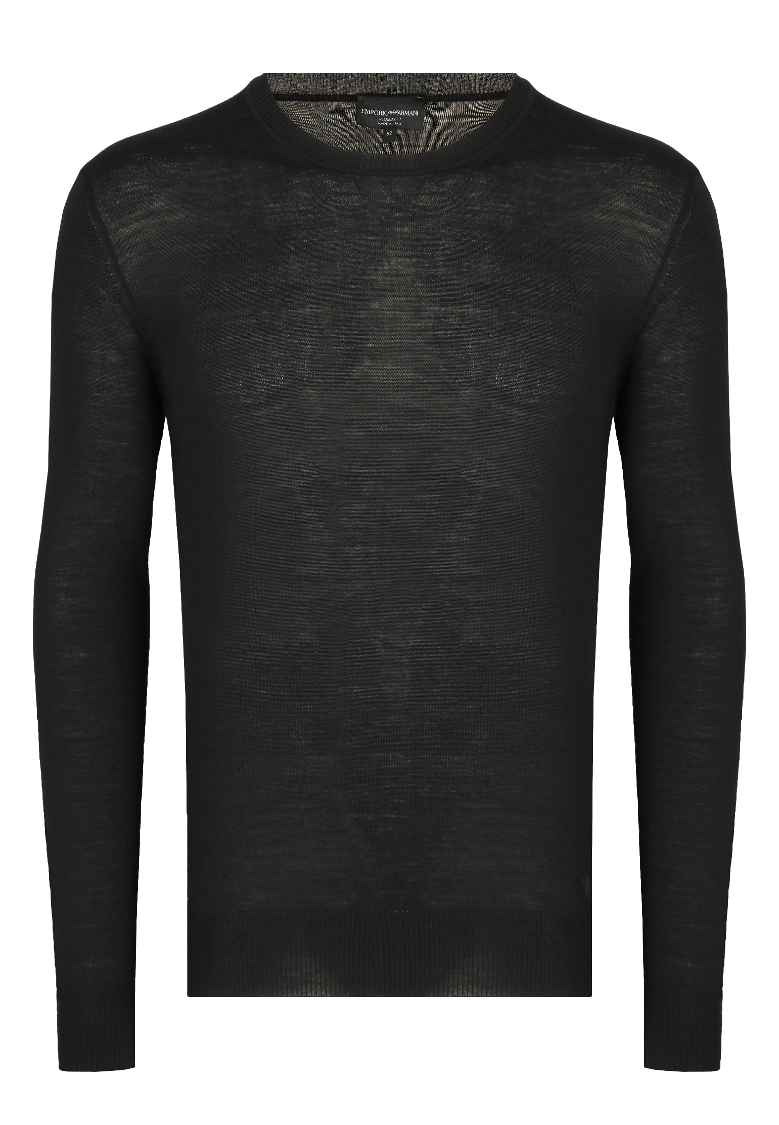 мужской пуловер emporio armani, черный