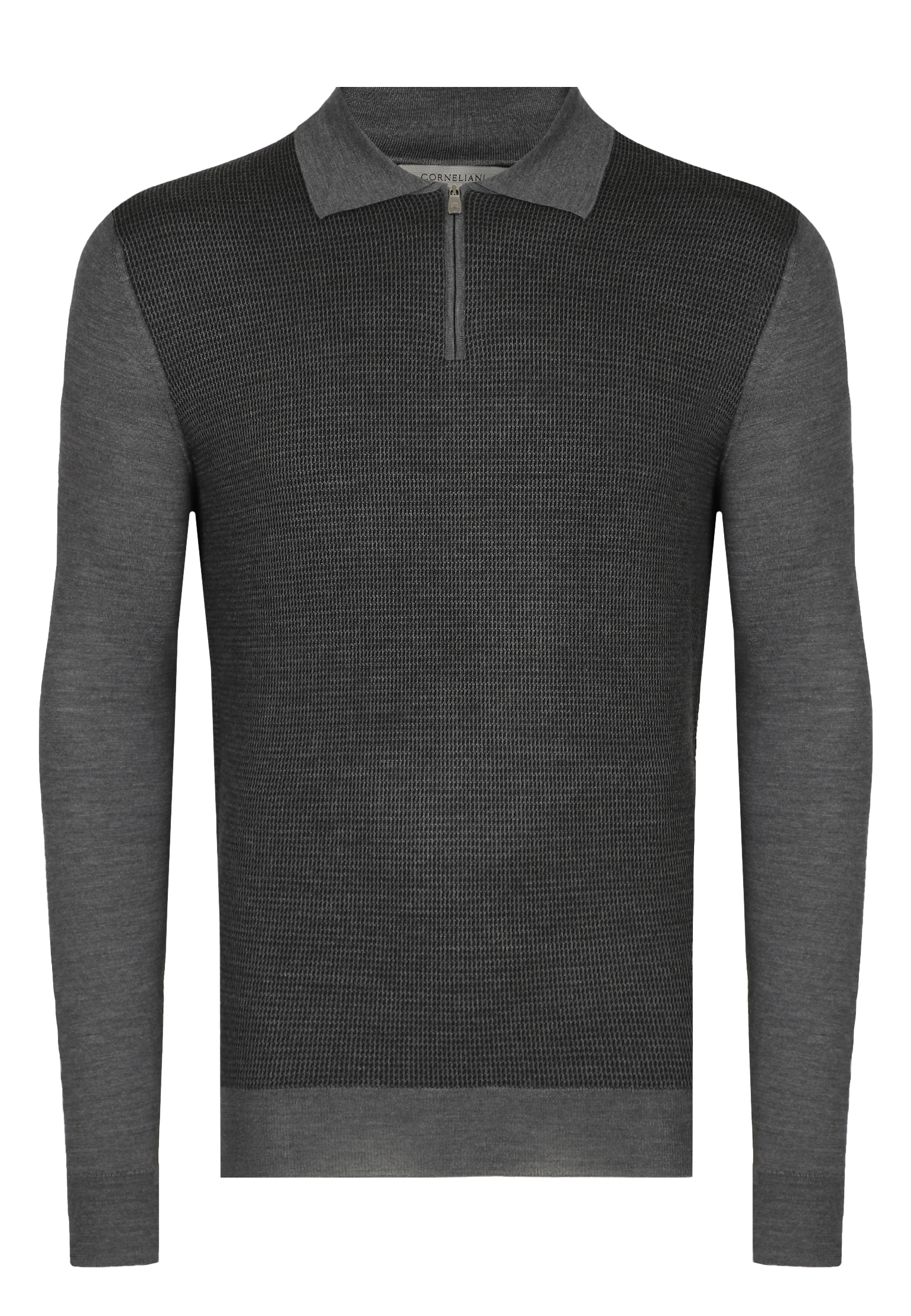 мужской пуловер corneliani, серый