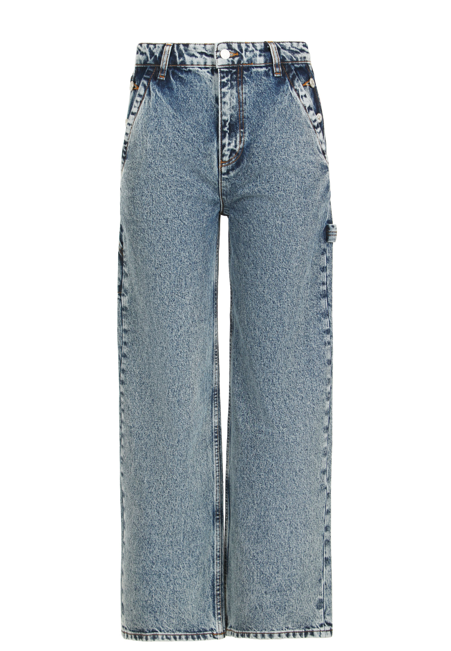 женские прямые джинсы moschino jeans, голубые