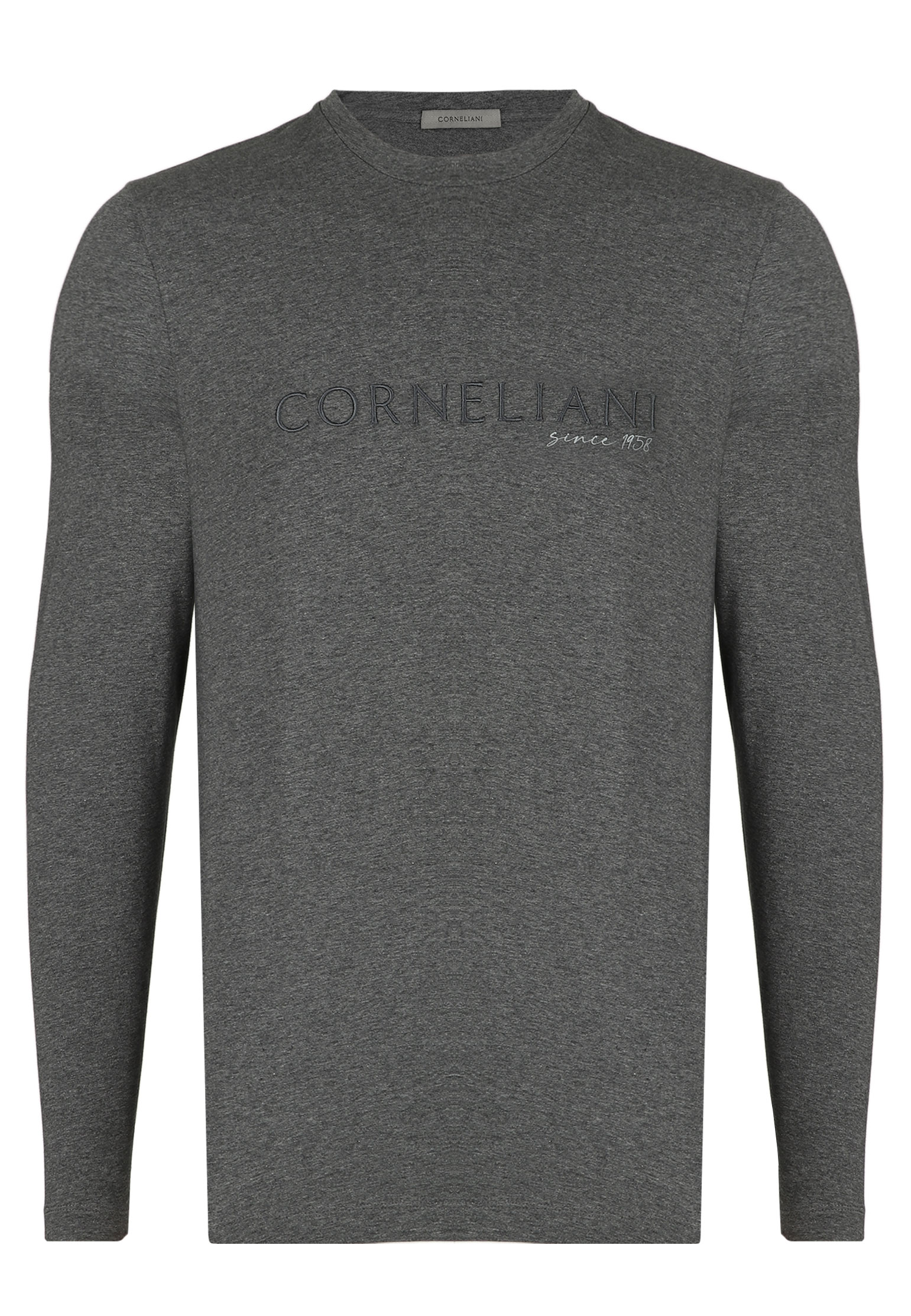 мужской пуловер corneliani, серый