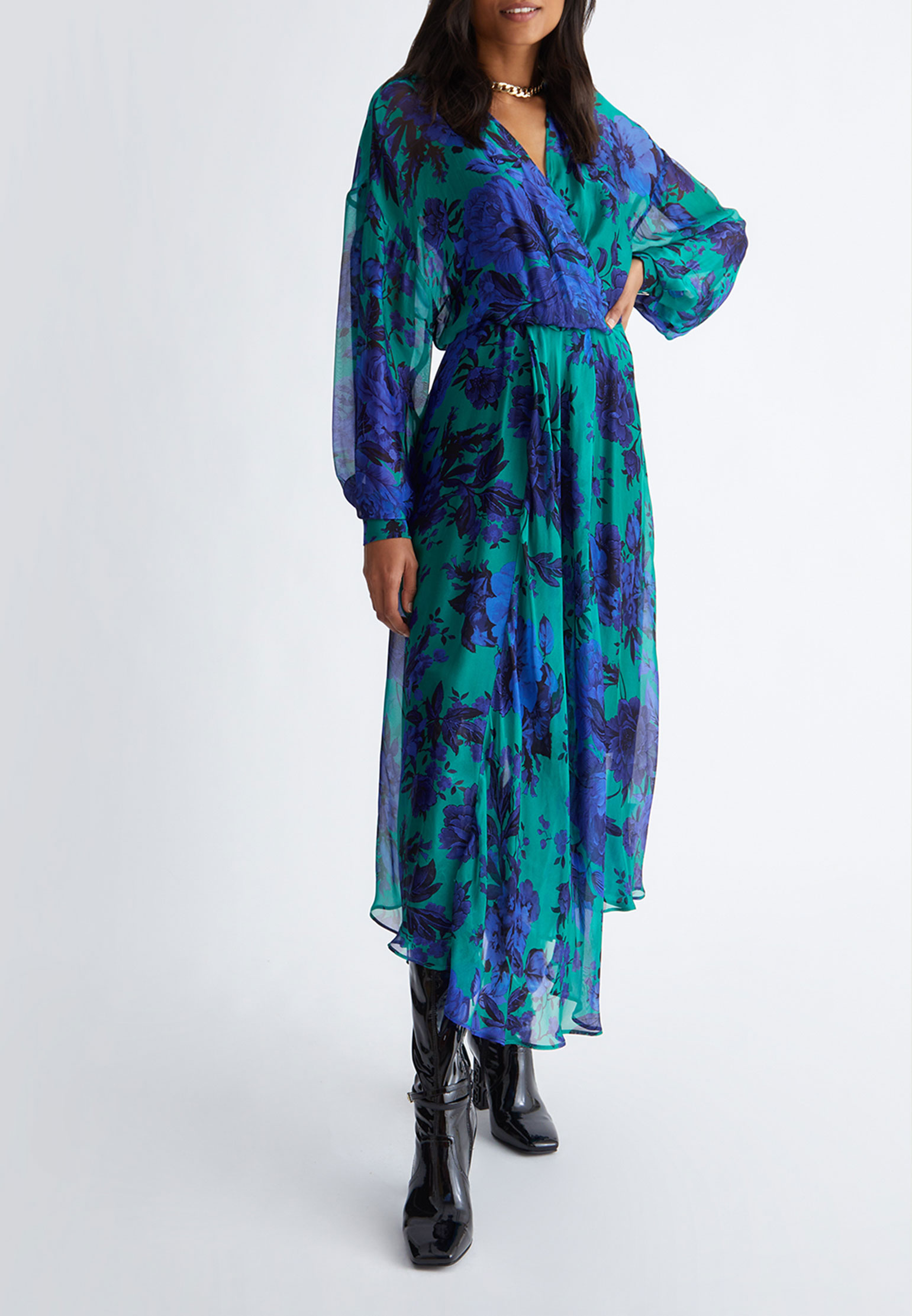 женское платье liu jo, разноцветное