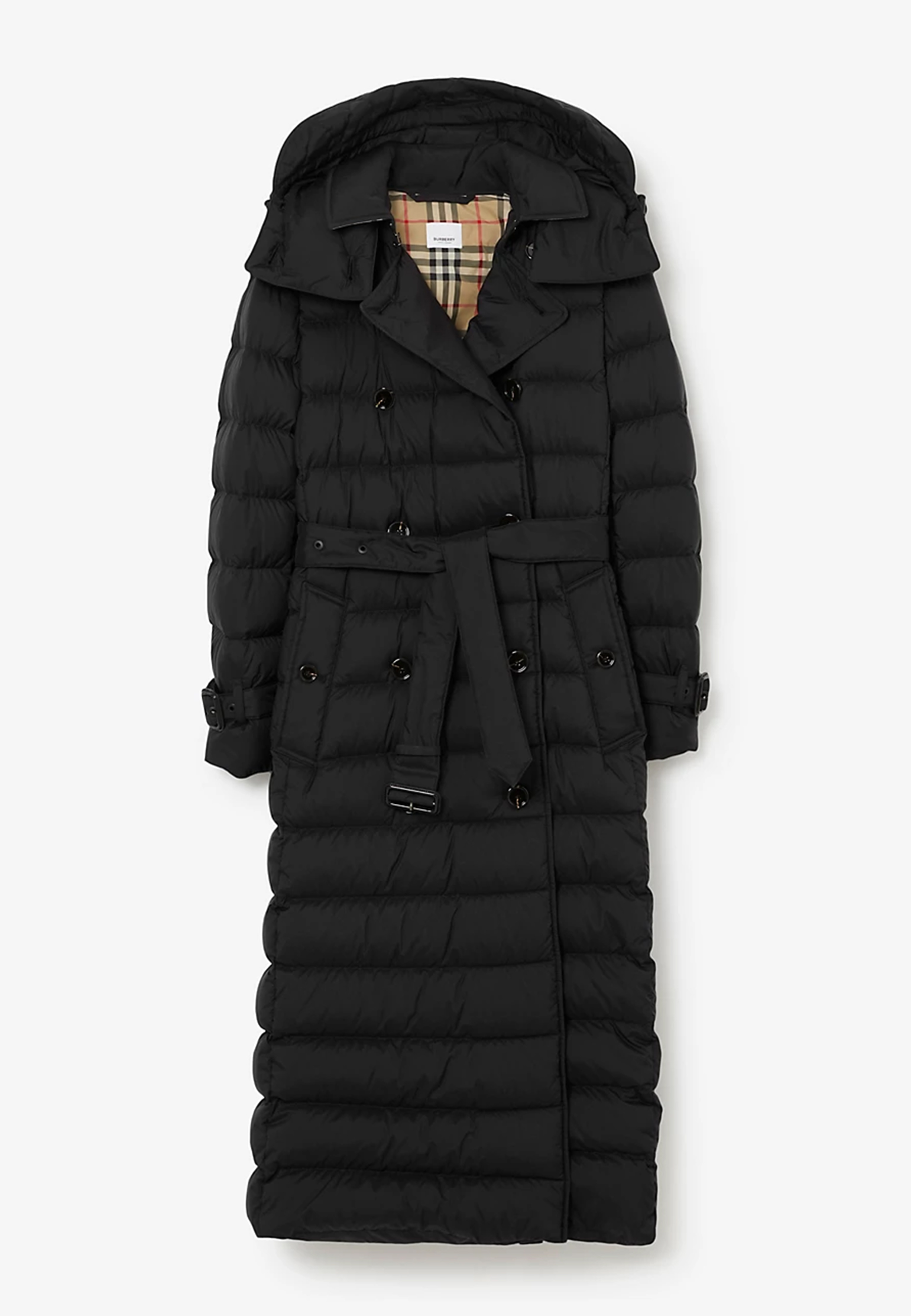 женское пальто burberry, черное
