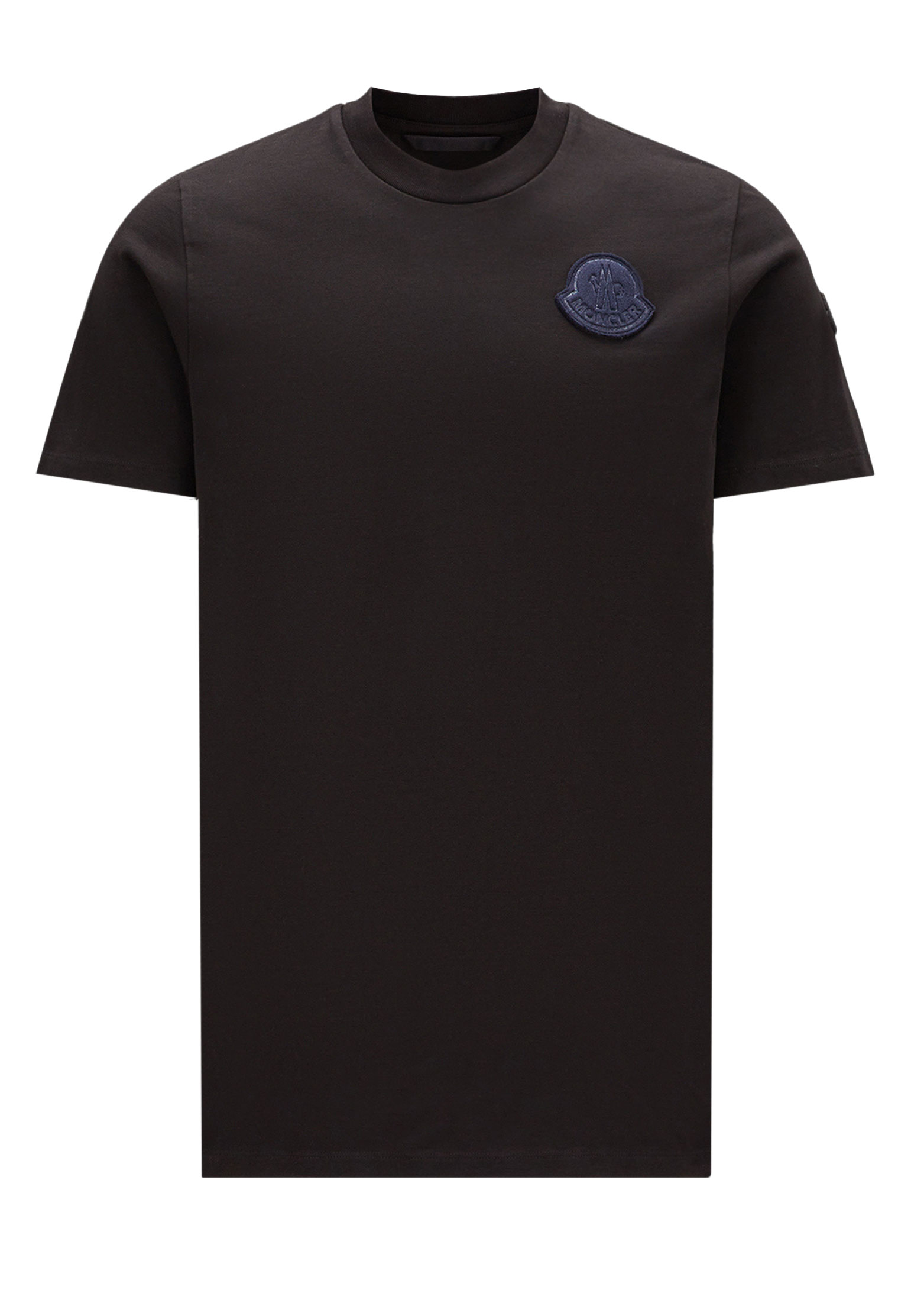 мужская футболка moncler, черная