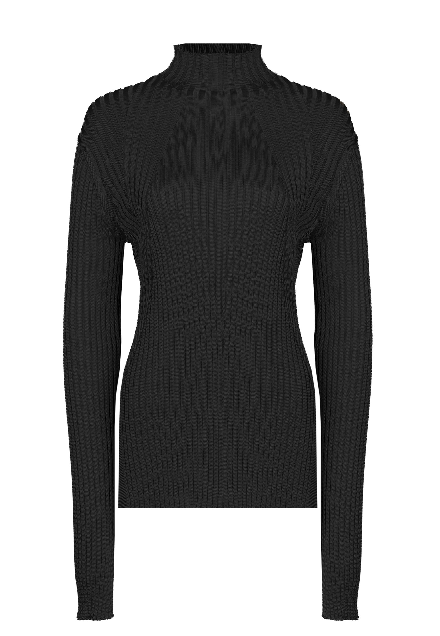 женский свитер jil sander navy, черный