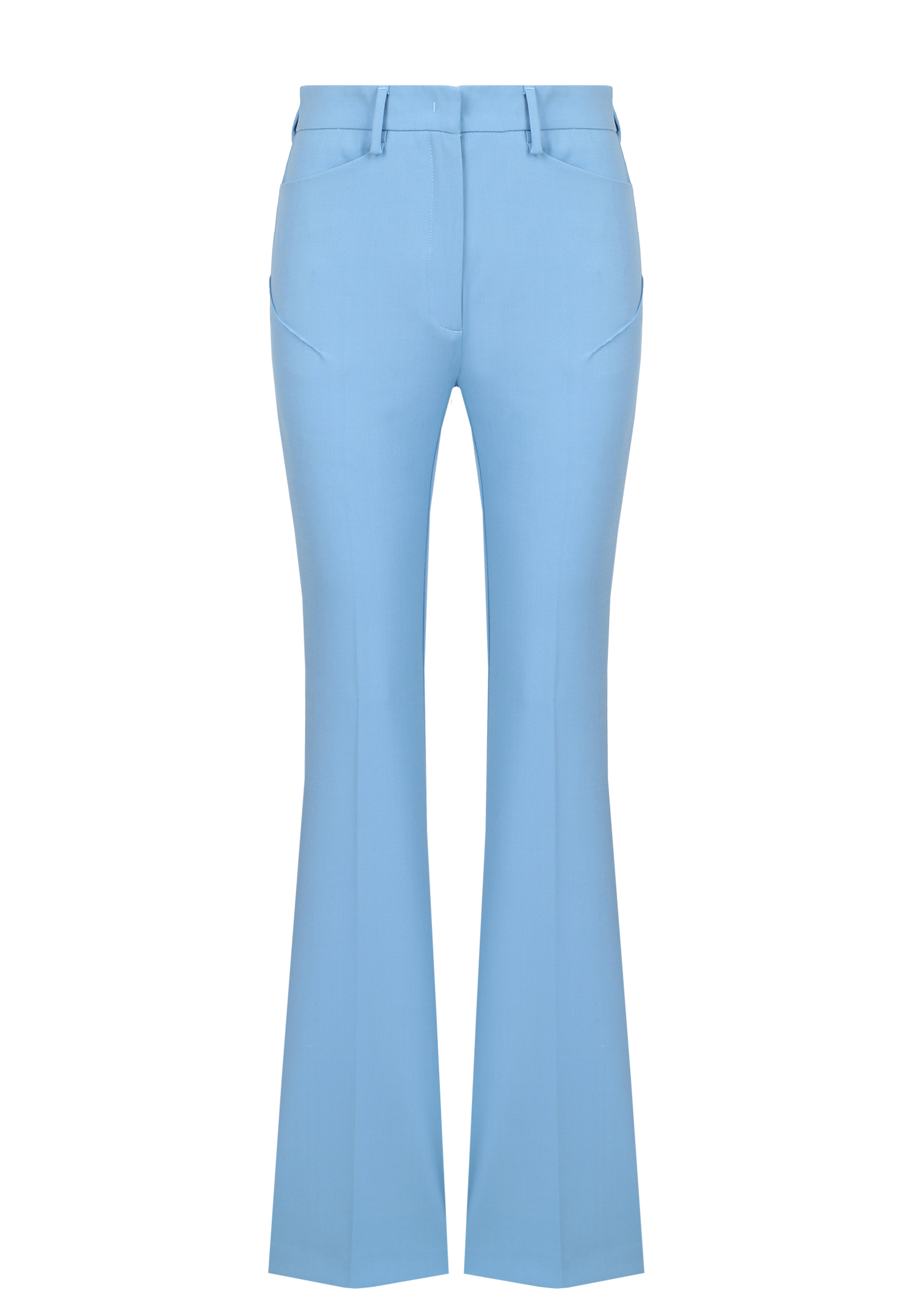 женские брюки n21, голубые