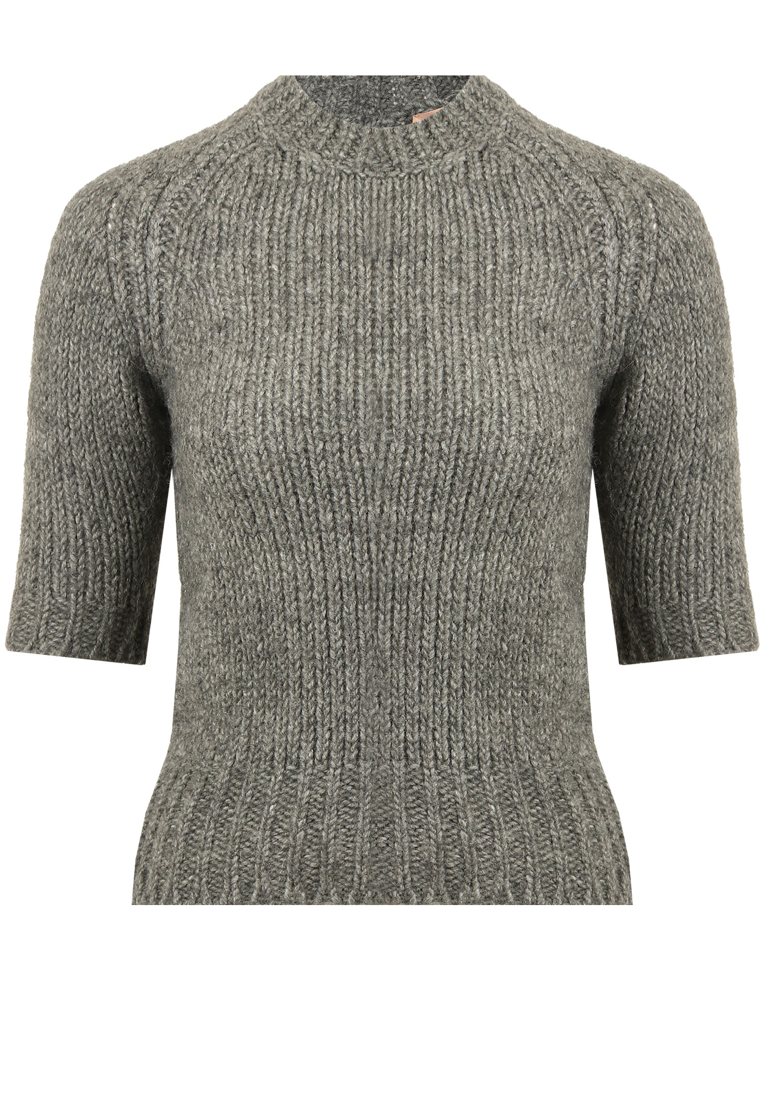 женский пуловер n21, серый