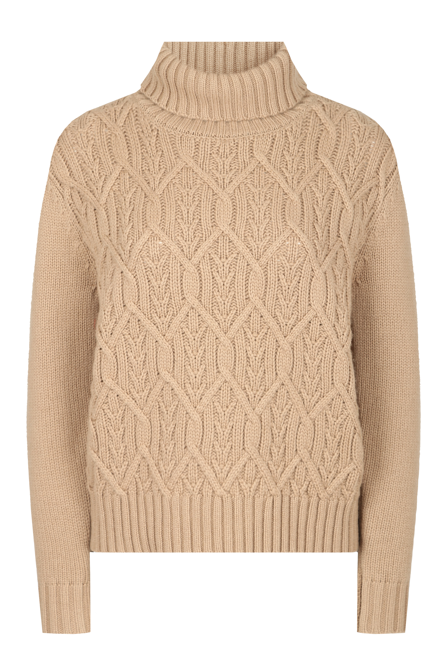 женский свитер azur, коричневый