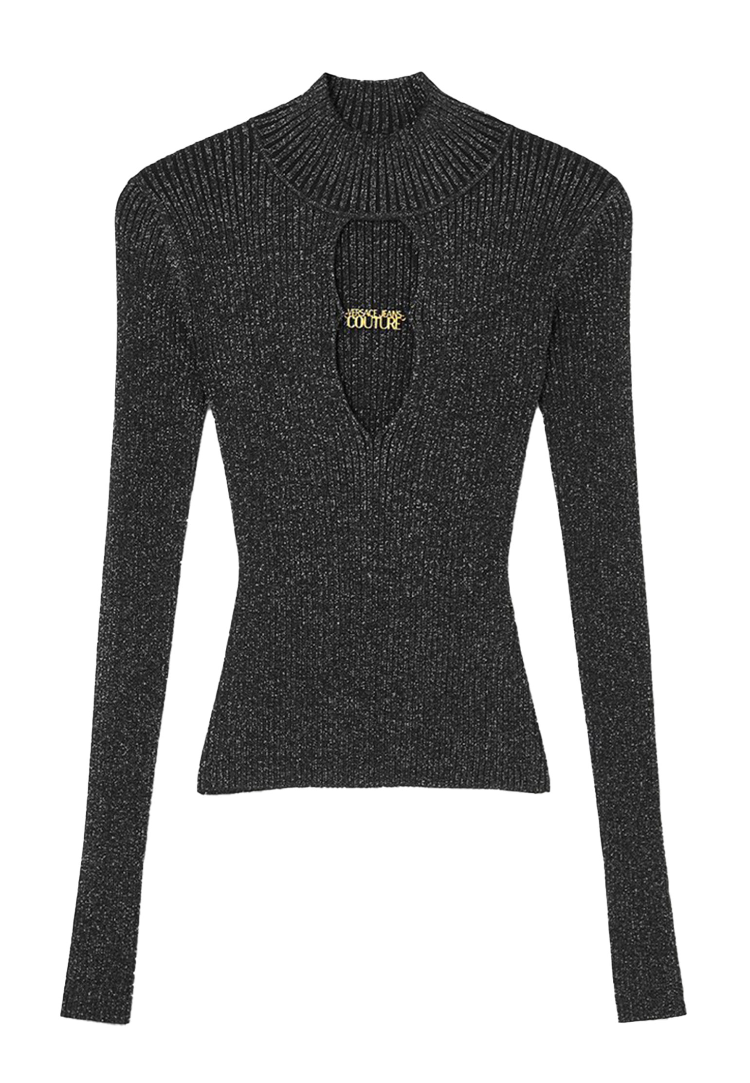 женский свитер versace, черный