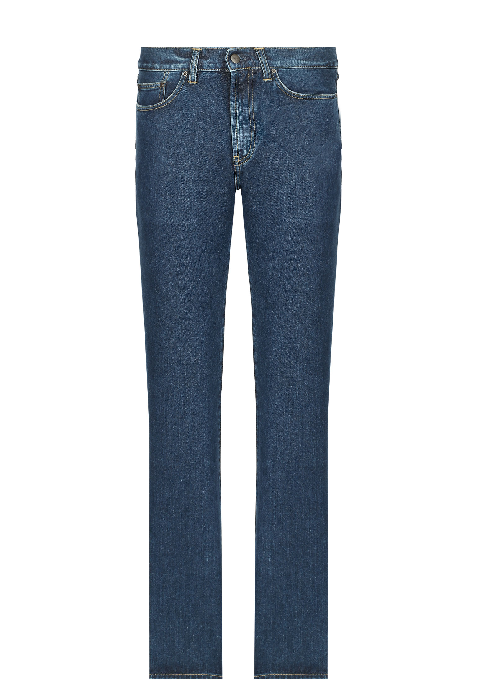мужские прямые джинсы carhartt wip, синие