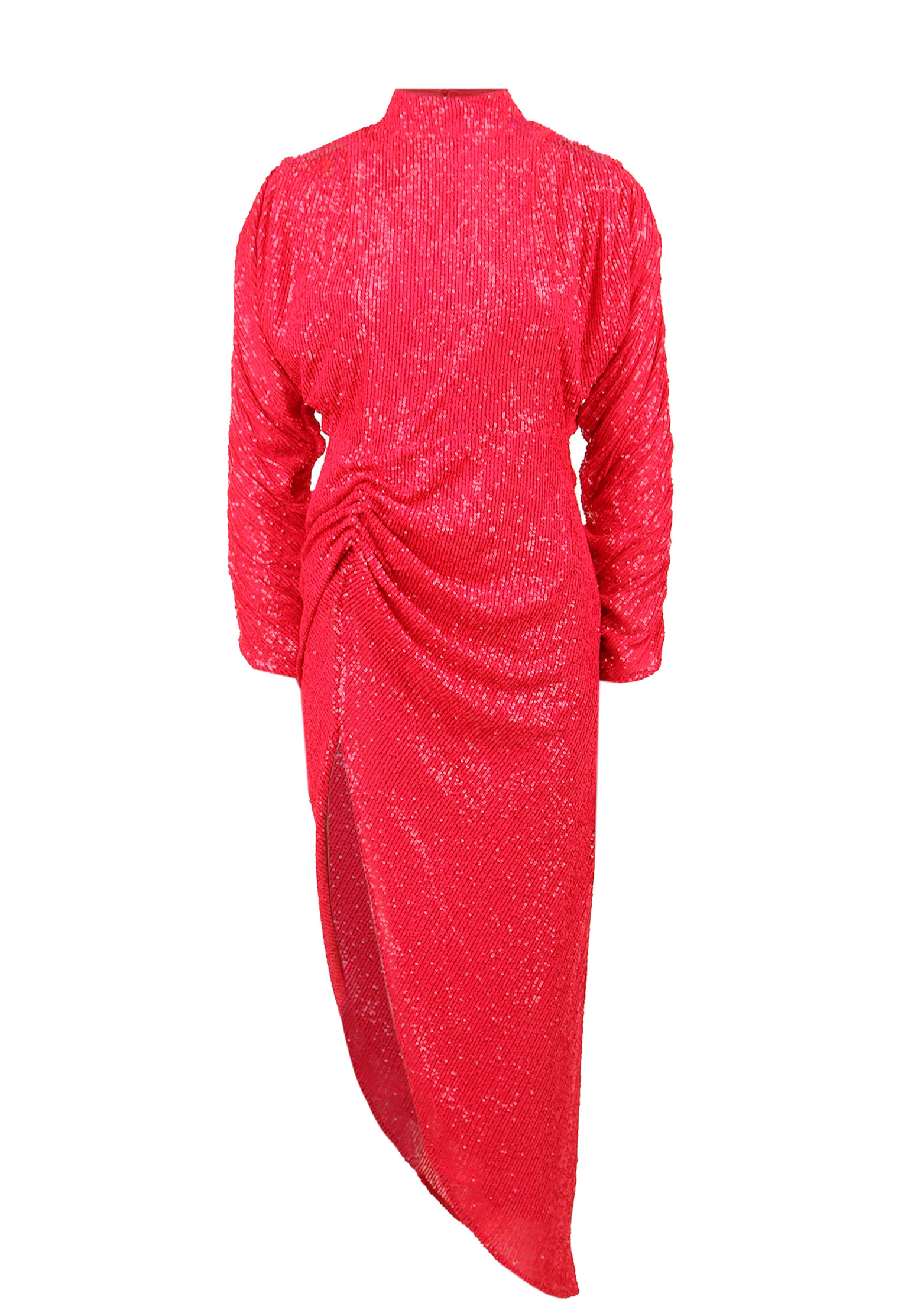 женское коктейльные платье itmfl, красное