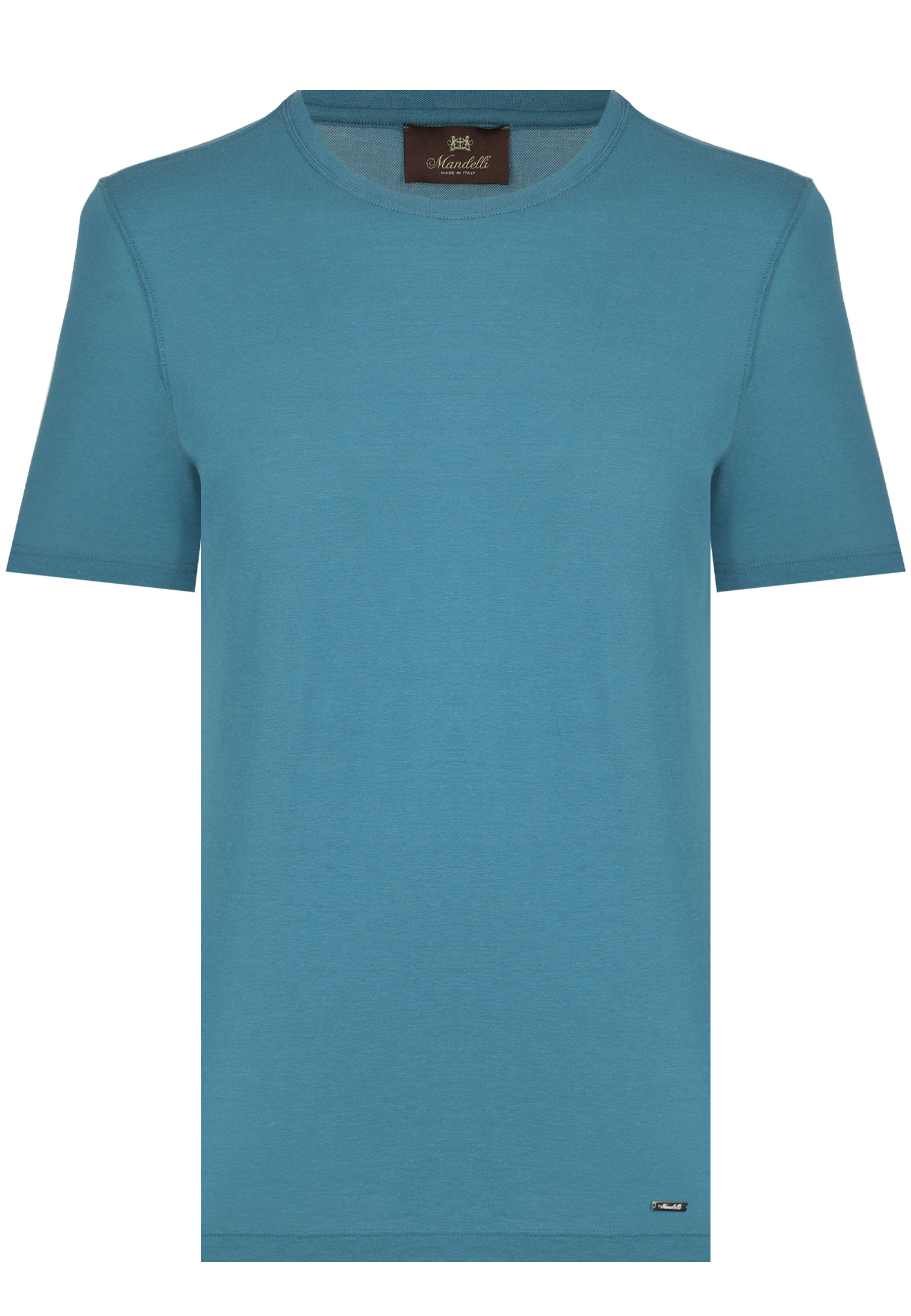 мужская футболка mandelli, голубая