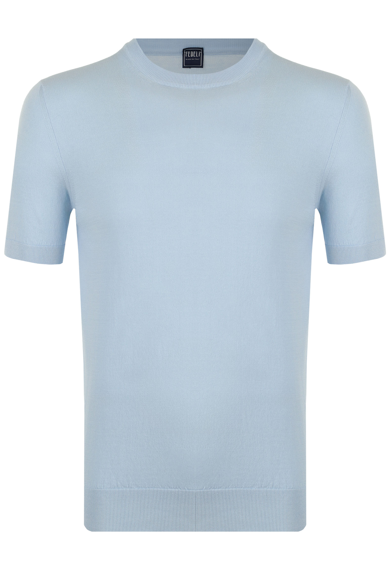 мужская футболка fedeli, голубая