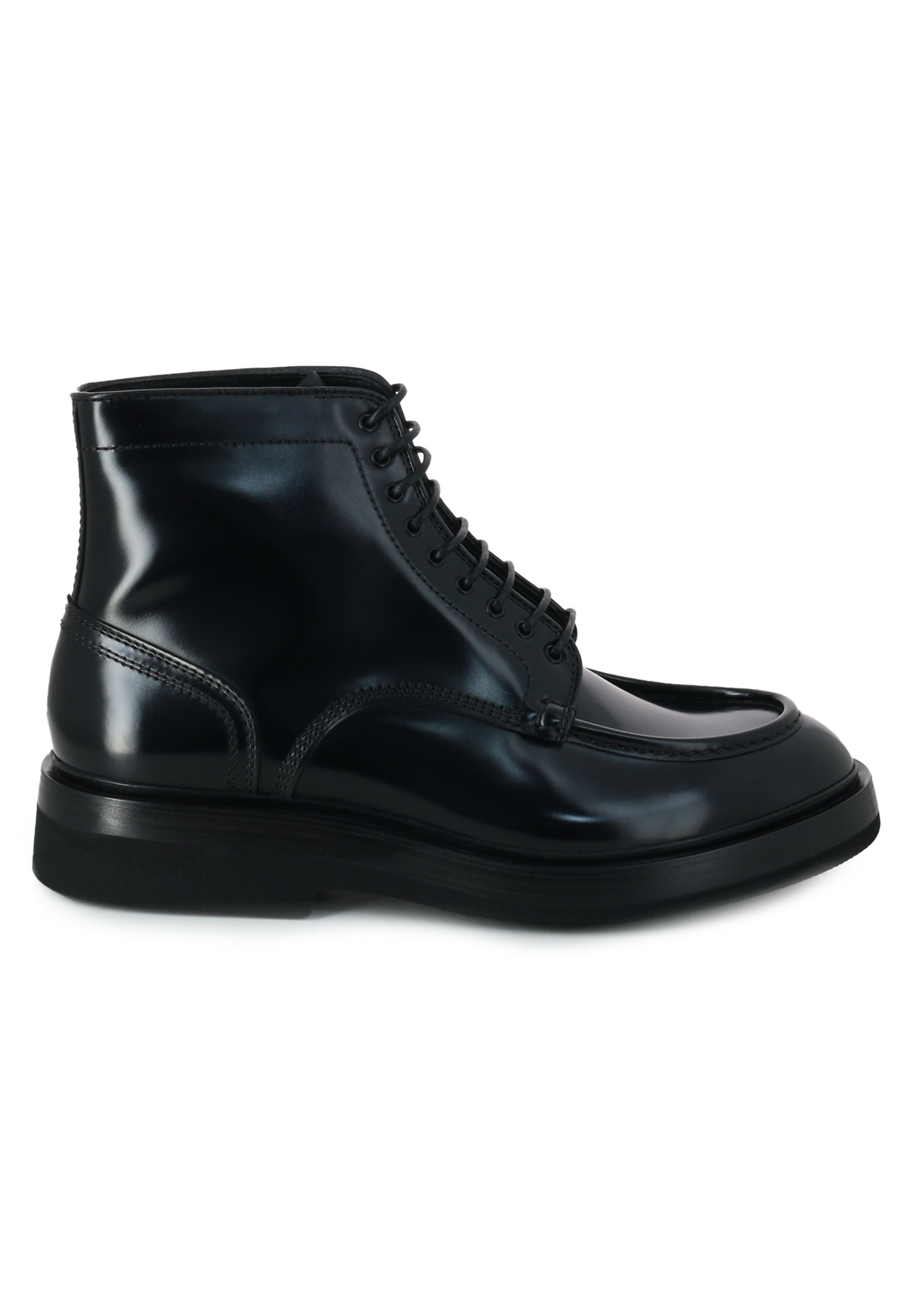 мужские ботинки santoni, черные