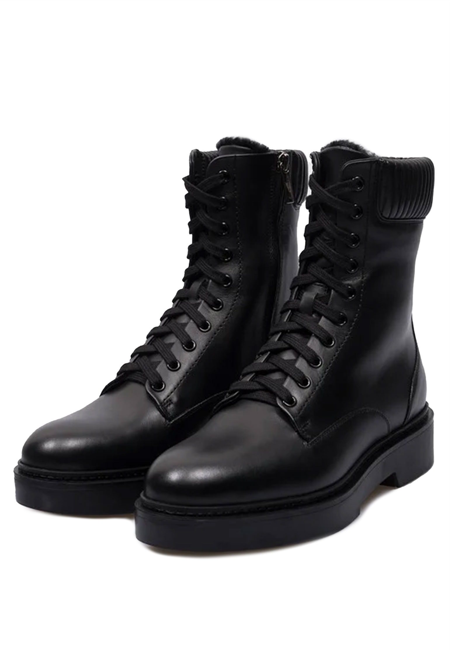 женские ботинки santoni, черные