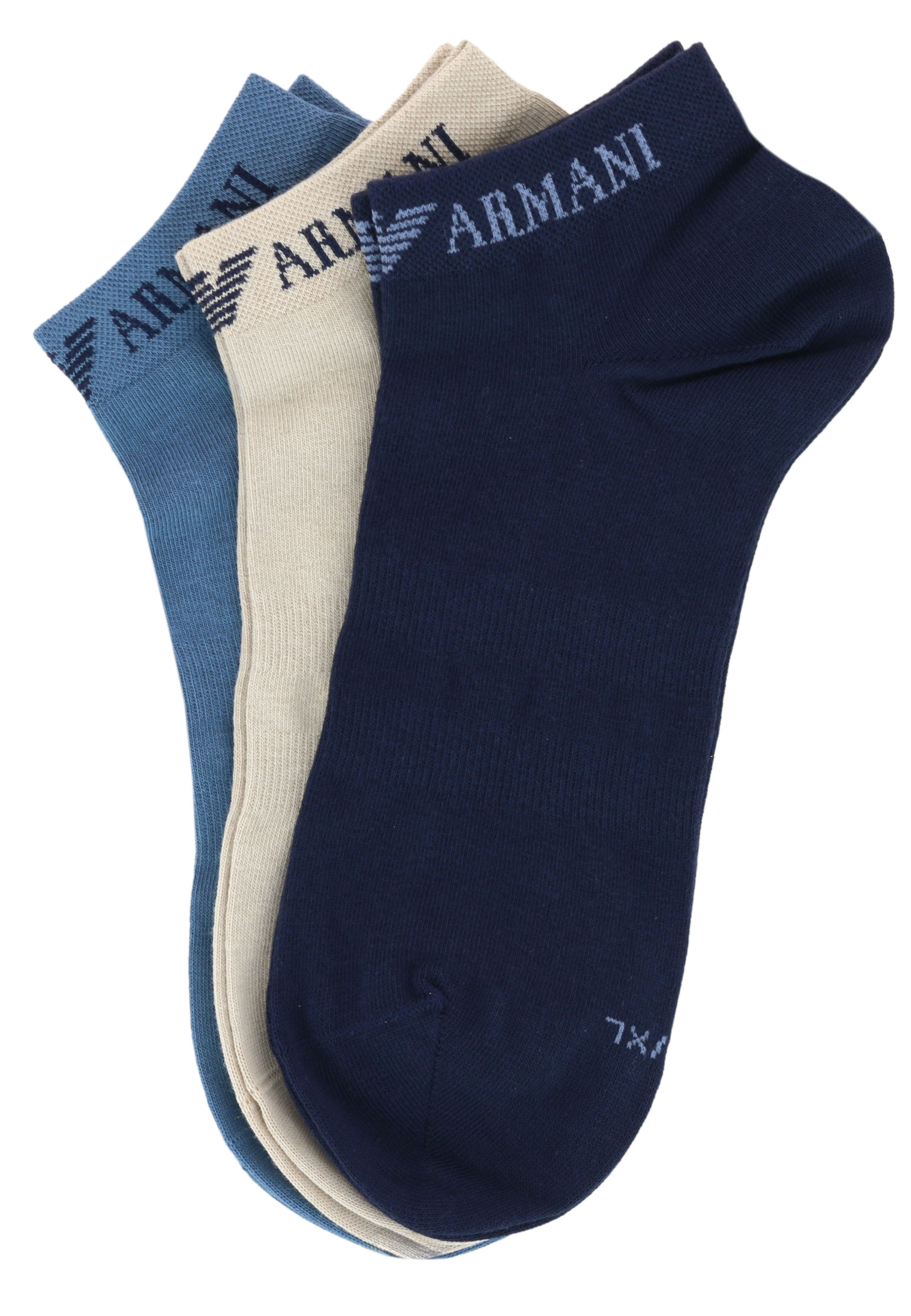 мужские носки emporio armani, синие