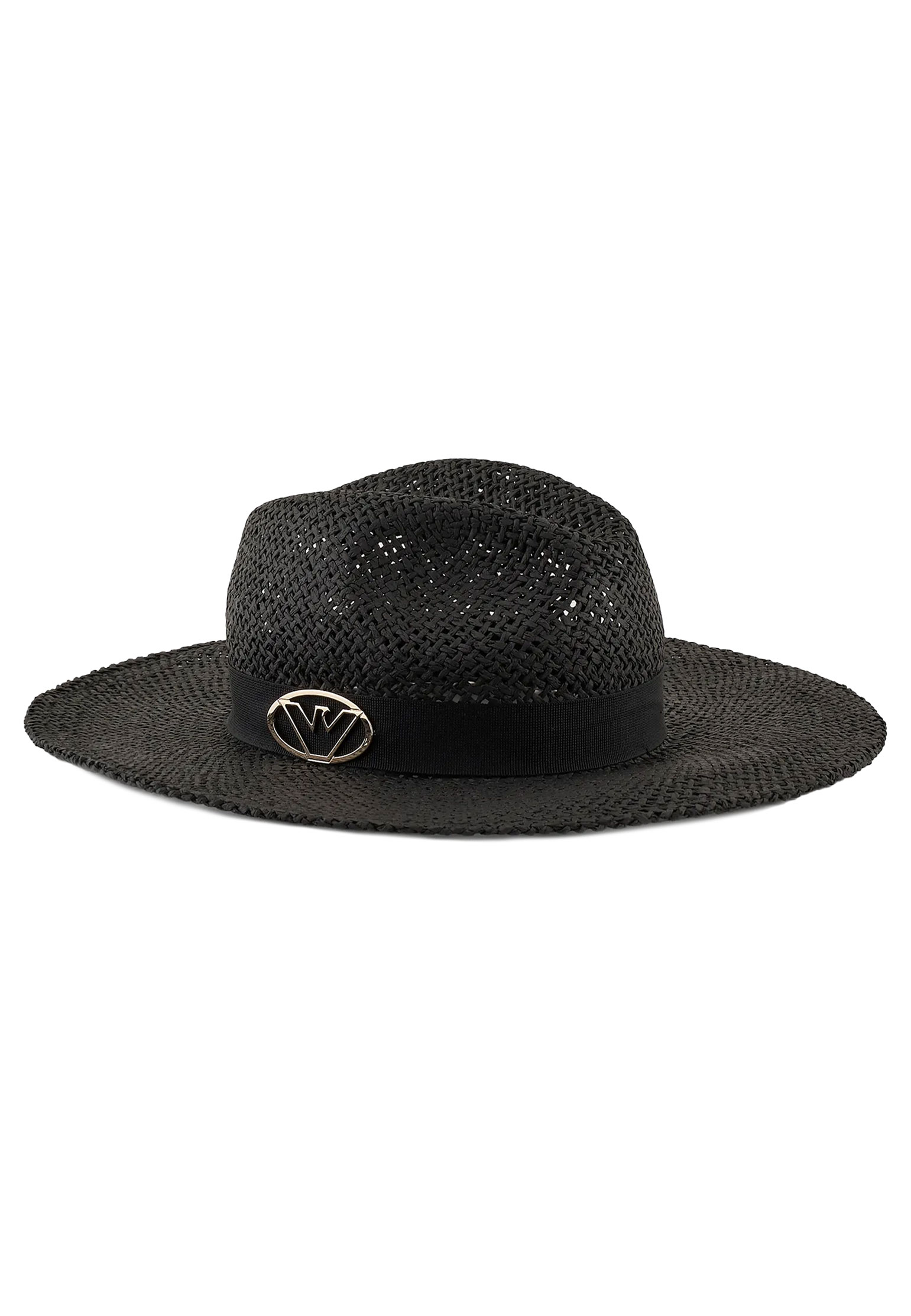 женская шляпа emporio armani, черная