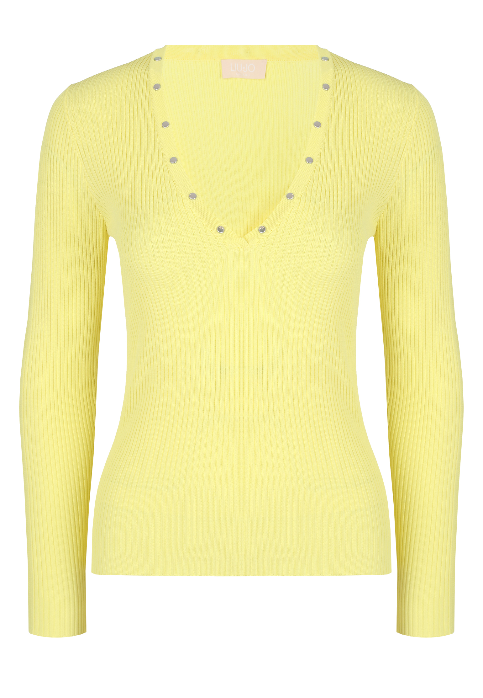 женский пуловер liu jo, желтый