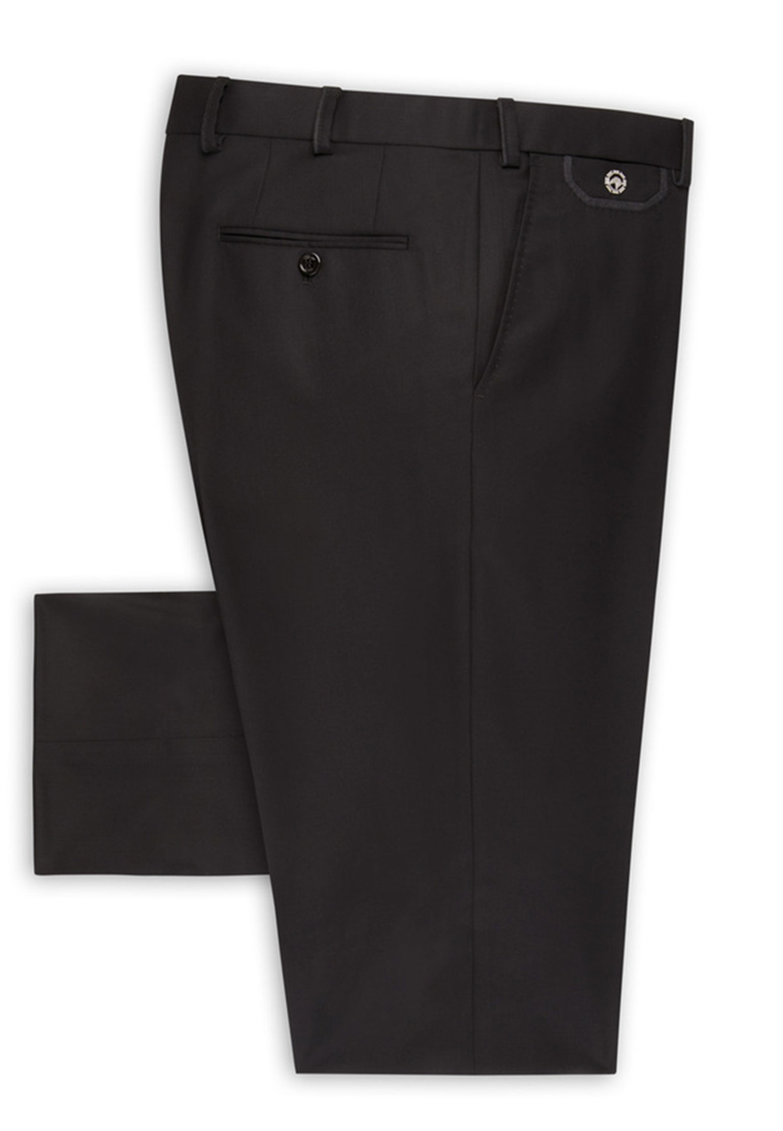 мужские классические брюки stefano ricci, черные