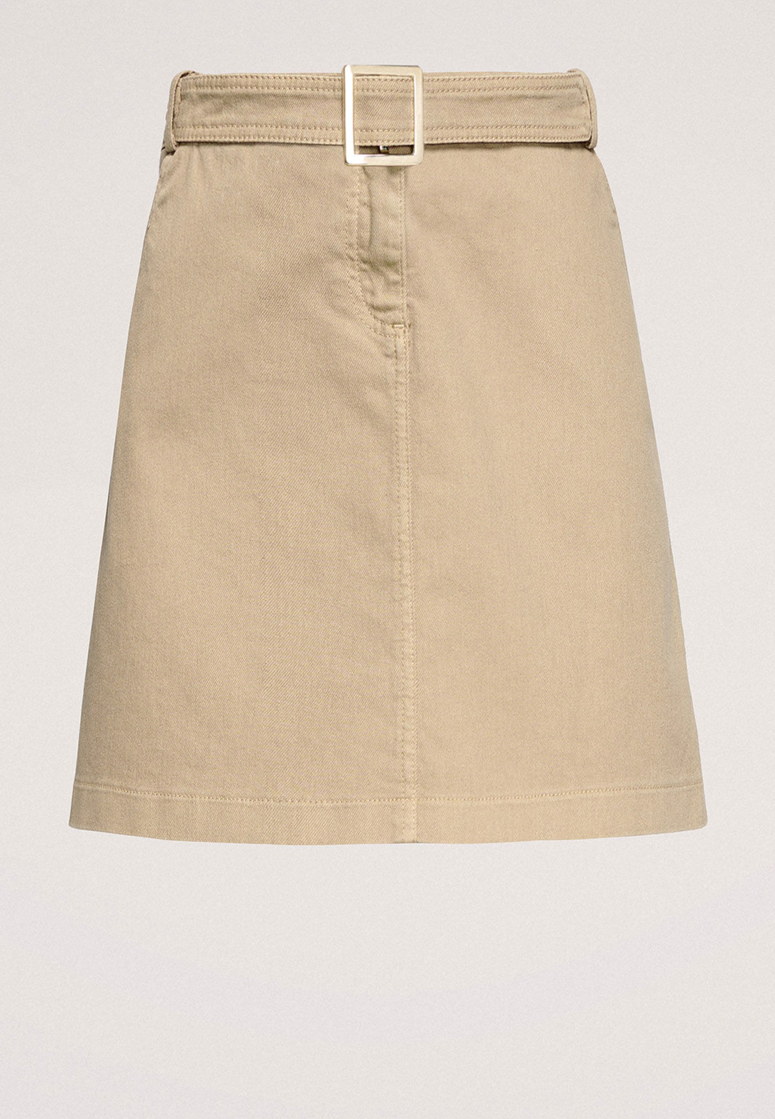 женская юбка мини luisa spagnoli, бежевая
