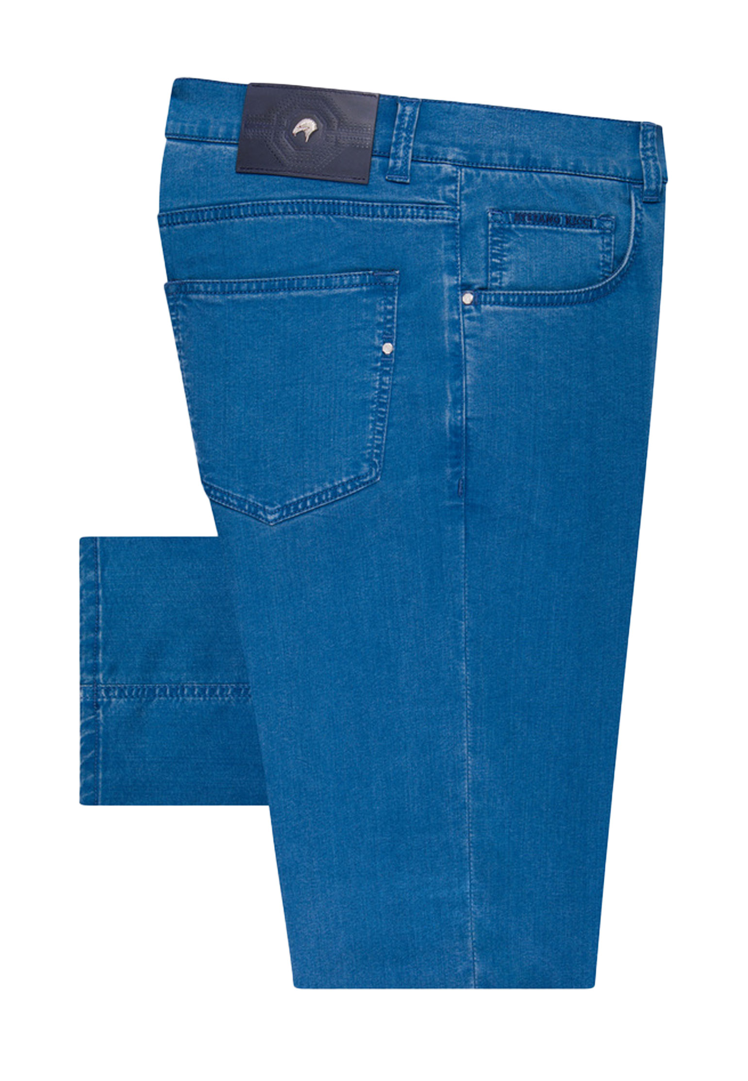 мужские прямые джинсы stefano ricci, голубые