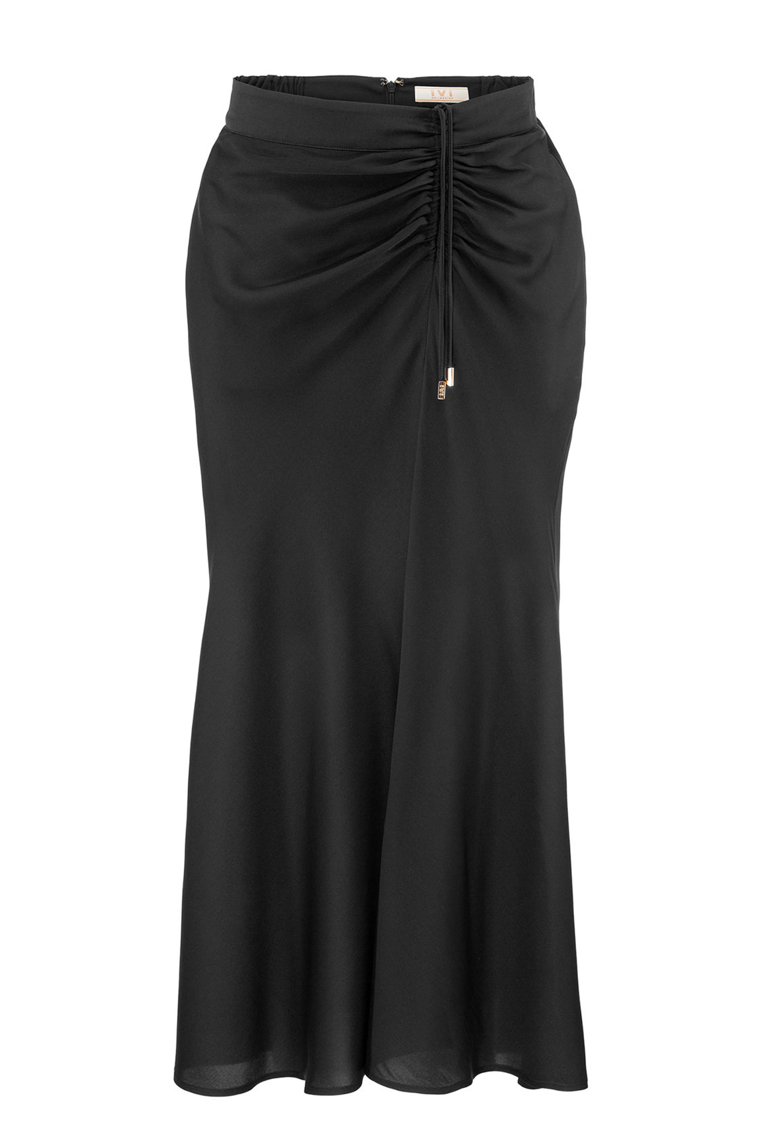 женская юбка макси ivi collection, черная